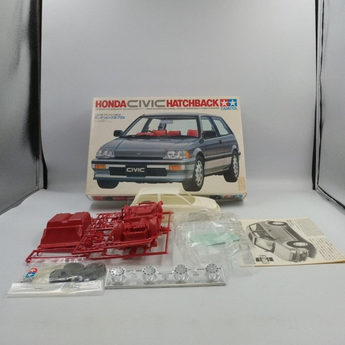 Tamiya Plastic Model Honda Civic 3-Door 25I - Banzai Thrifting | BanzaiHobby