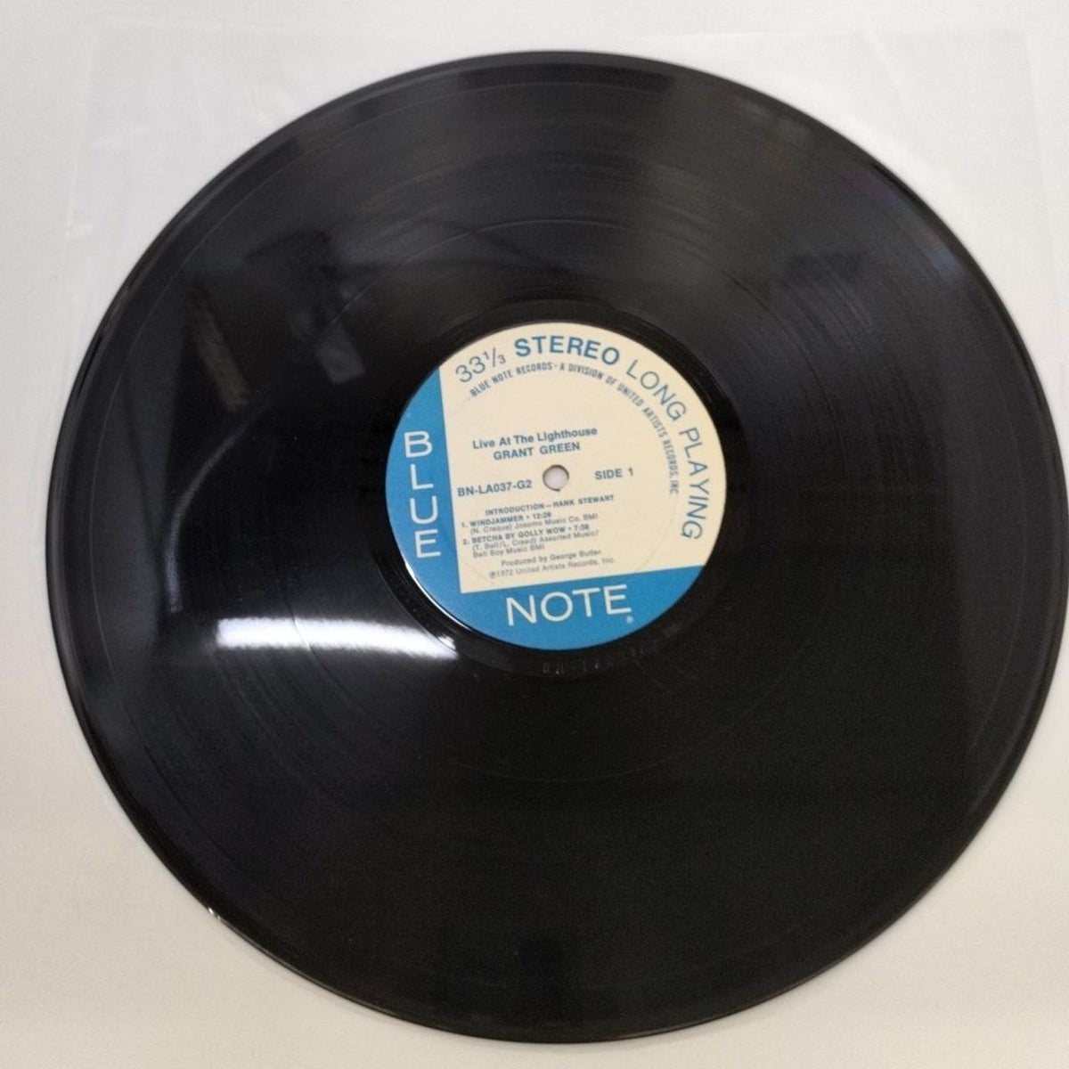 Blue Note LP Record / BNLA037G2 Grant Green / LIVE AT THE LIGHTHOU - Banzai Thrifting | BanzaiHobby