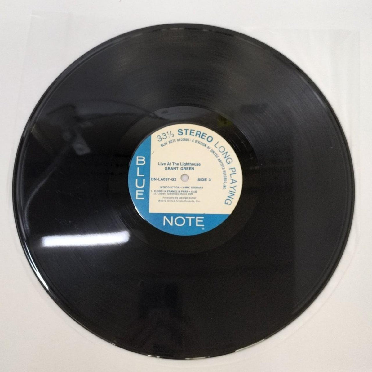 Blue Note LP Record / BNLA037G2 Grant Green / LIVE AT THE LIGHTHOU - Banzai Thrifting | BanzaiHobby