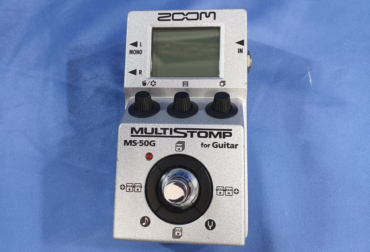 ZOOM Multi-Effects Pedal MS-50G - Banzai Thrifting | BanzaiHobby