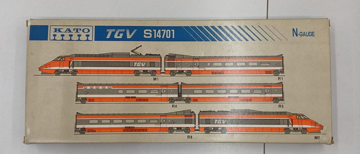 KATO N Gauge TGV S14701 - Banzai Thrifting | BanzaiHobby