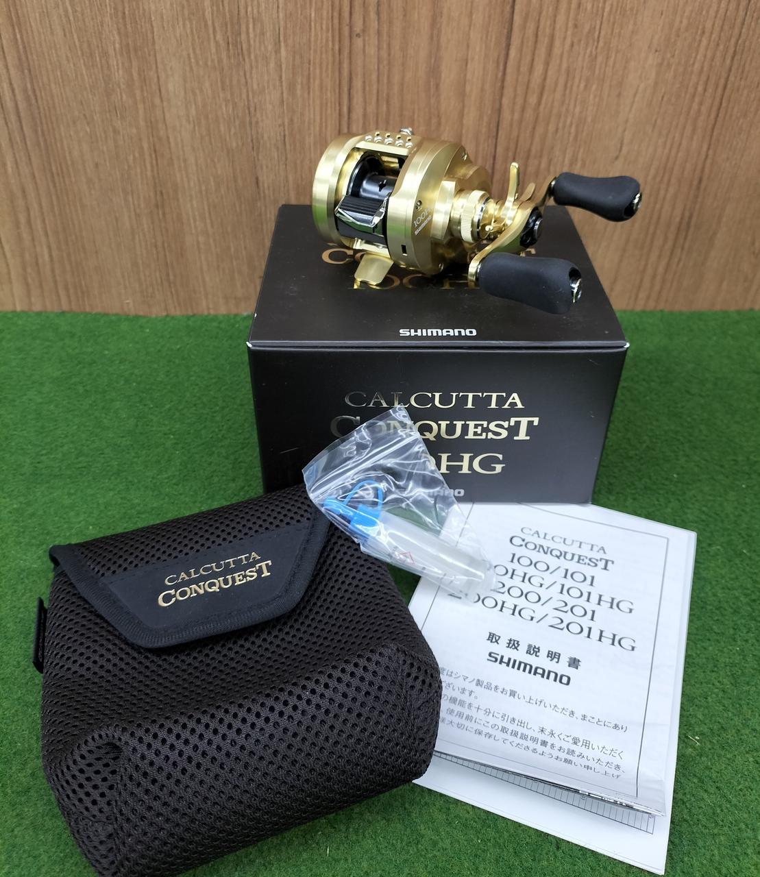 SHIMANO Baitcasting Reel CALCUTTA CONQUEST 100HG - Banzai Thrifting | BanzaiHobby