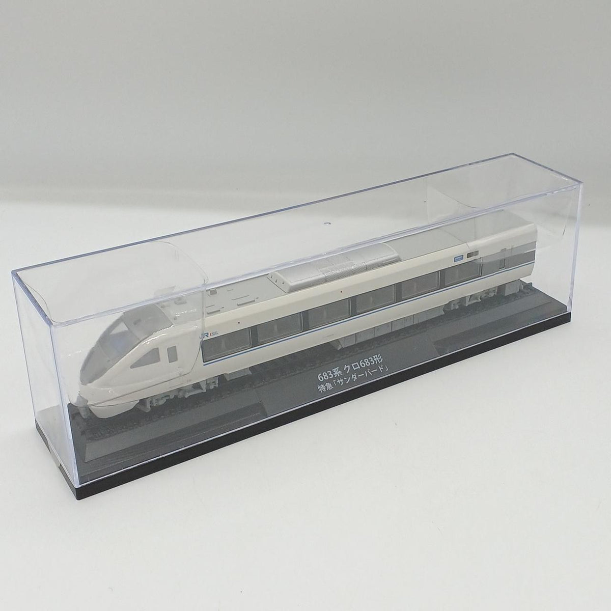 DEAGOSTINI 683 Series Black 683 Limited Express 'Thunderbird' Railway Vehicle Metal Model Collection - Banzai Thrifting | BanzaiHobby