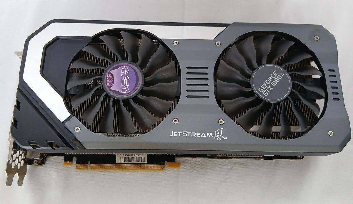 PALIT Graphics Board: GEFORCE GTX 1080 TI 11GB SUPER - Banzai Thrifting | BanzaiHobby