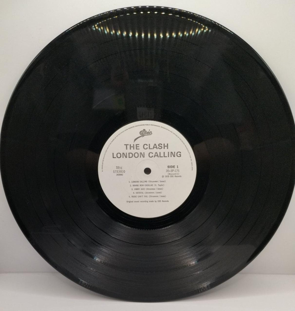 EPIC Records The Clash London Calling 35 3P-175-6 - Banzai Thrifting | BanzaiHobby