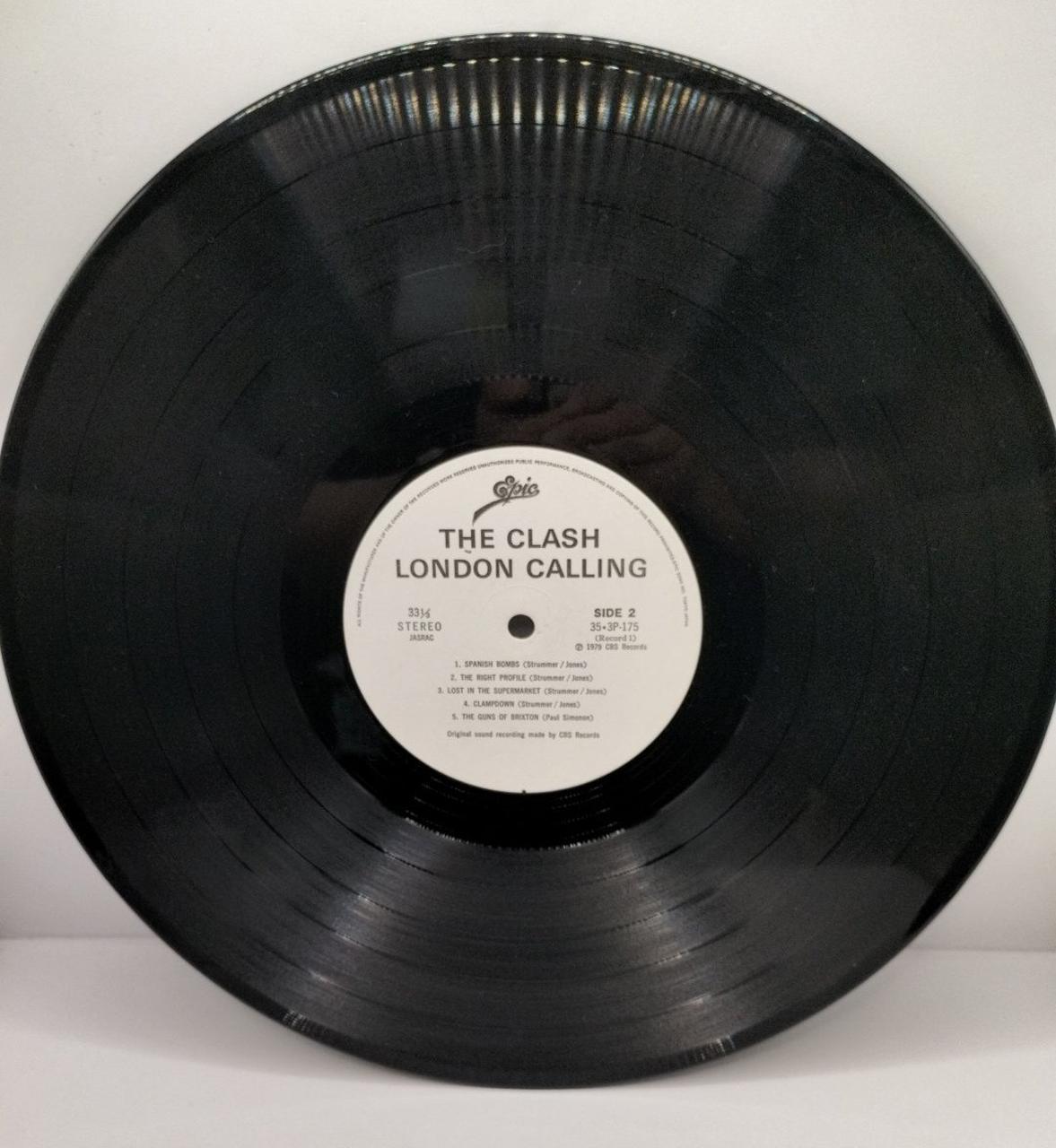 EPIC Records The Clash London Calling 35 3P-175-6 - Banzai Thrifting | BanzaiHobby