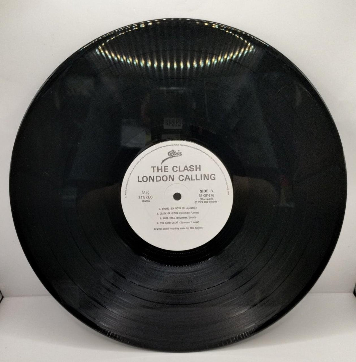 EPIC Records The Clash London Calling 35 3P-175-6 - Banzai Thrifting | BanzaiHobby