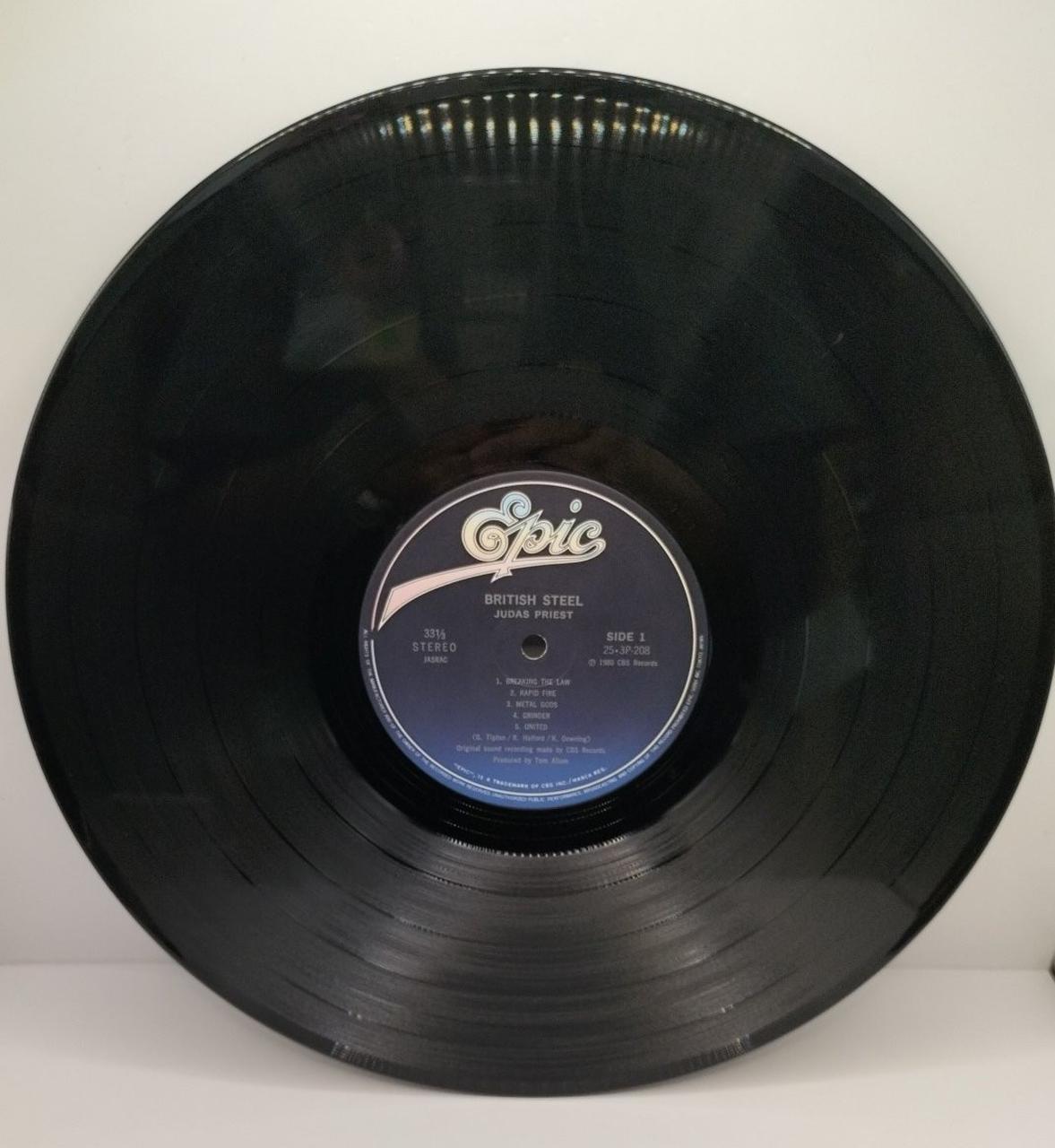 EPIC SONY Judas Priest British Steel 25 3P 208 - Banzai Thrifting | BanzaiHobby