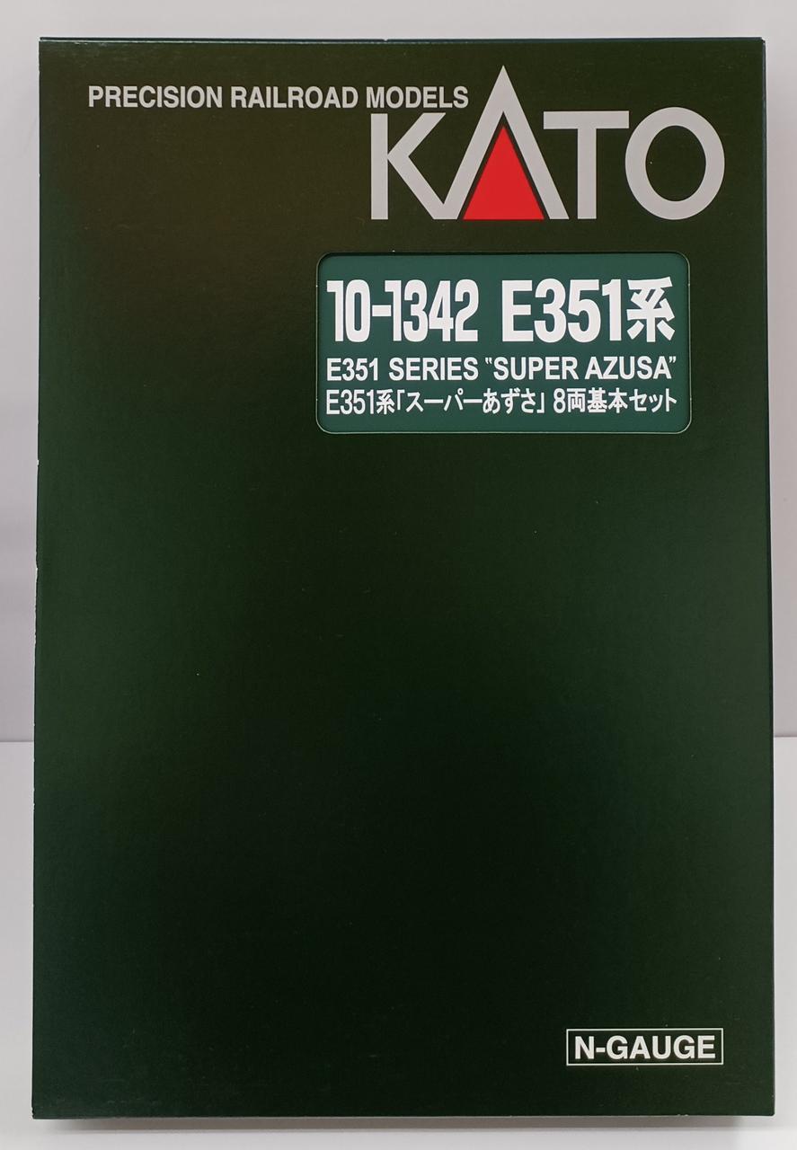 KATO E351 Series 'Super Azusa' 8-Car Basic Set - Banzai Thrifting | BanzaiHobby