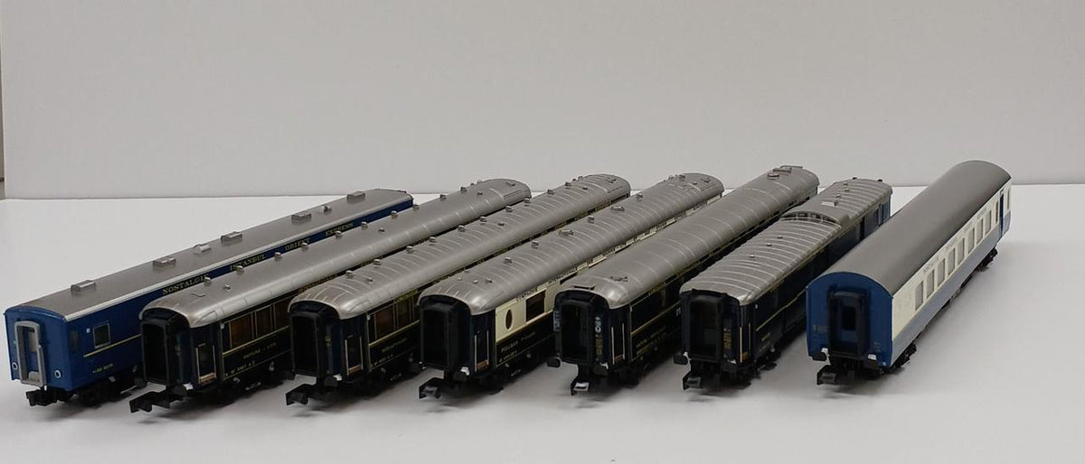KATO Orient Express '88 7-Car Basic Set - Banzai Thrifting | BanzaiHobby