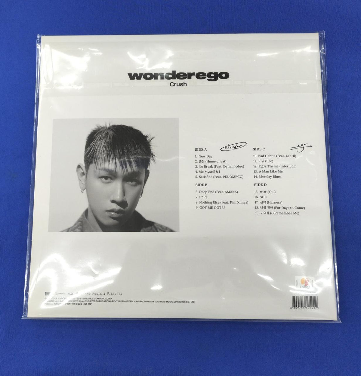 PRO LP record CRUSH/WONDERREGO - Banzai Thrifting | BanzaiHobby