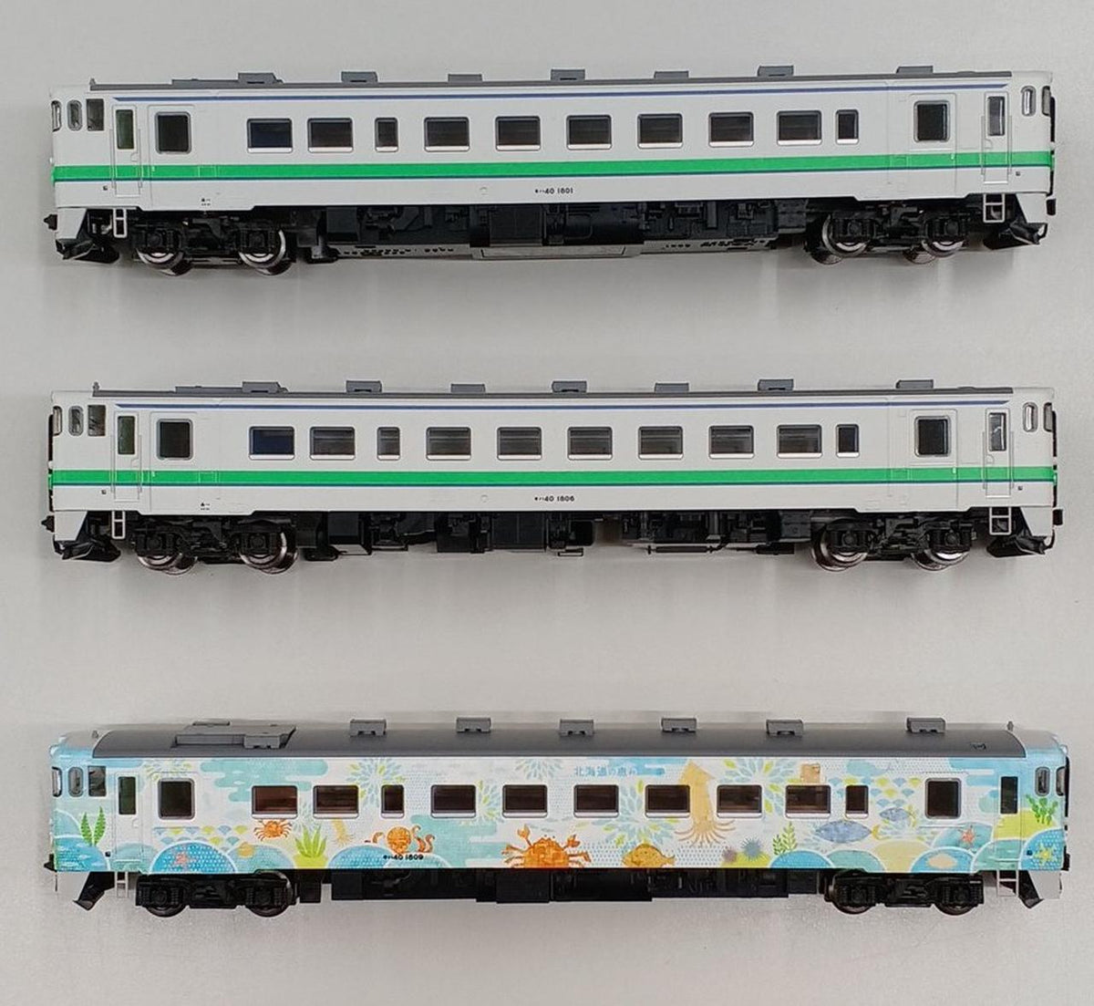 TOMIX N Gauge JR KiHa 40 1700 Series Diesel Car (Thank You KiHa 40 Box) - Banzai Thrifting | BanzaiHobby