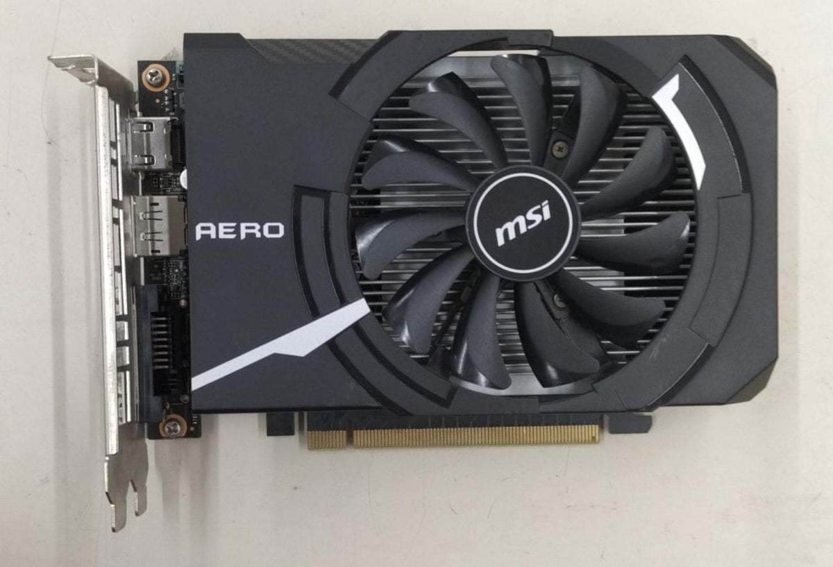 MSI Graphics Card GTX1650 AERO ITX 4G - Banzai Thrifting | BanzaiHobby