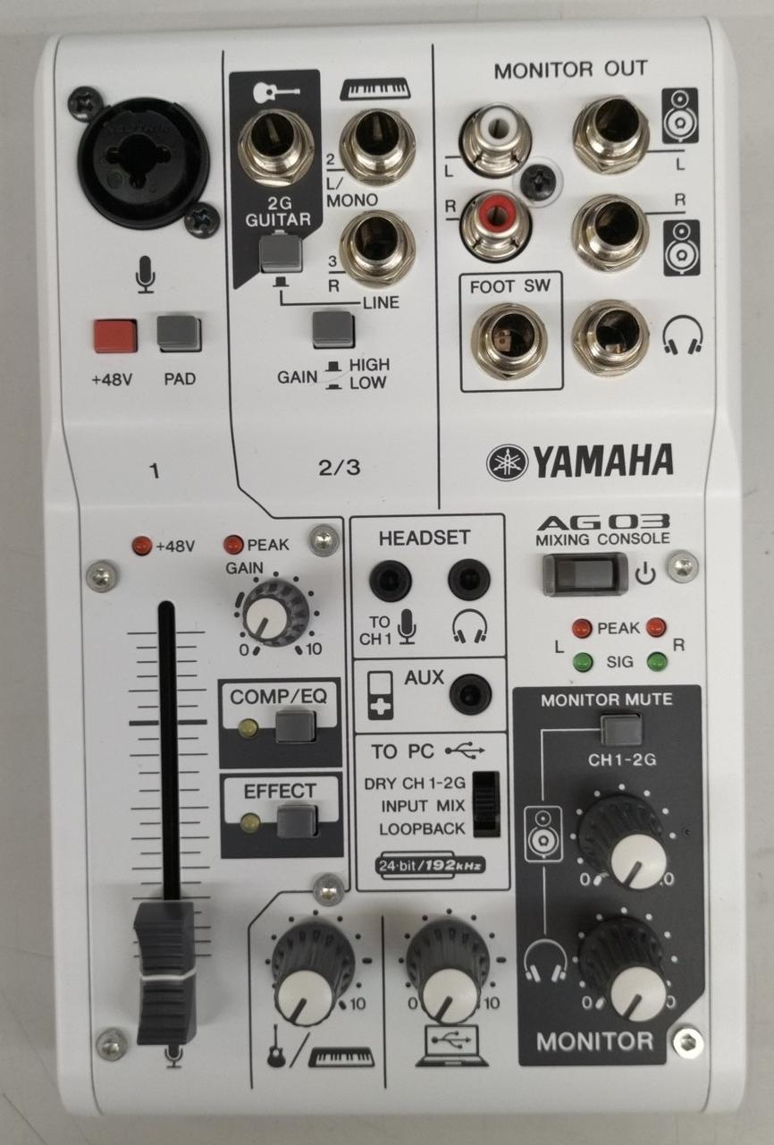 YAMAHA Mixer AG03 - Banzai Thrifting | BanzaiHobby