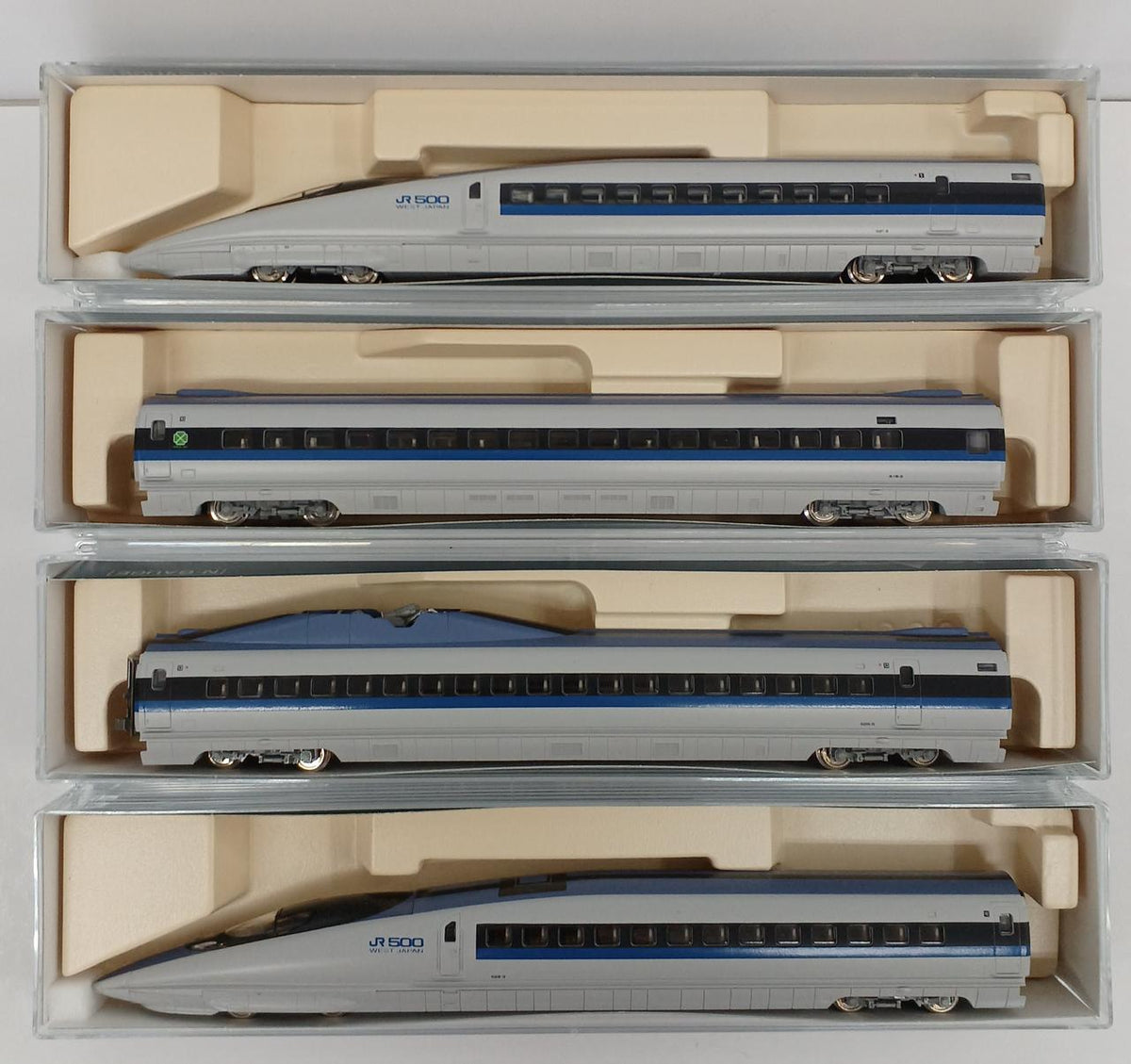 KATO 500 Series Shinkansen Nozomi Basic + Add-on Set - Banzai Thrifting | BanzaiHobby