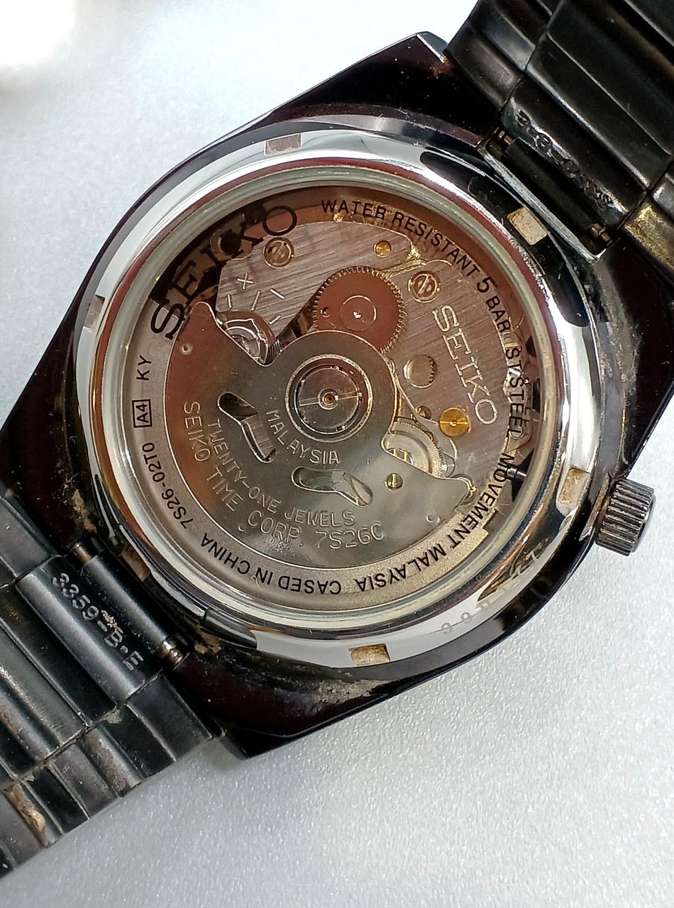 SEIKO Automatic Watch 7S26-02TO - Banzai Thrifting | BanzaiHobby