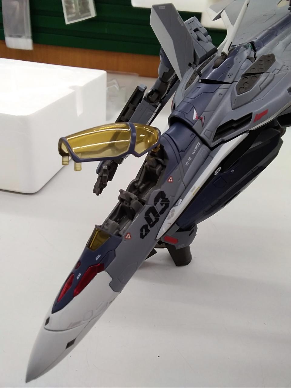 BANDAI DX Chogokin VF-31A Kairos (Standard Model) DX Chogokin VF-31A Kairos (Standard Type)