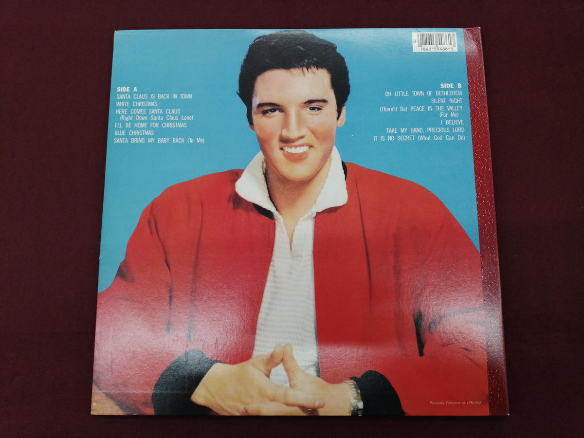 RVC Corporation LP Japanese Music Elvis Christmas Album