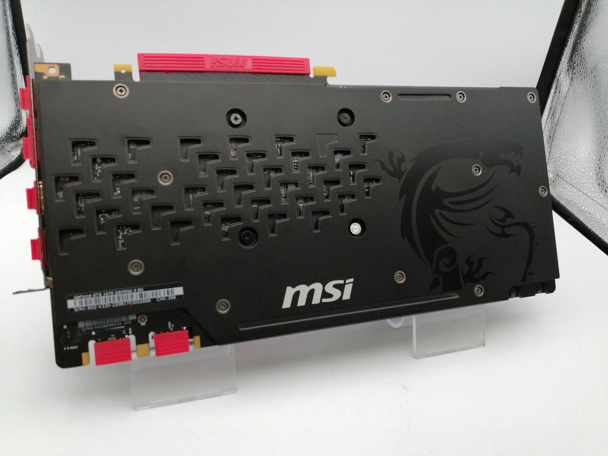 MSI Graphics Board: GTX 1070 GAMINGX8G