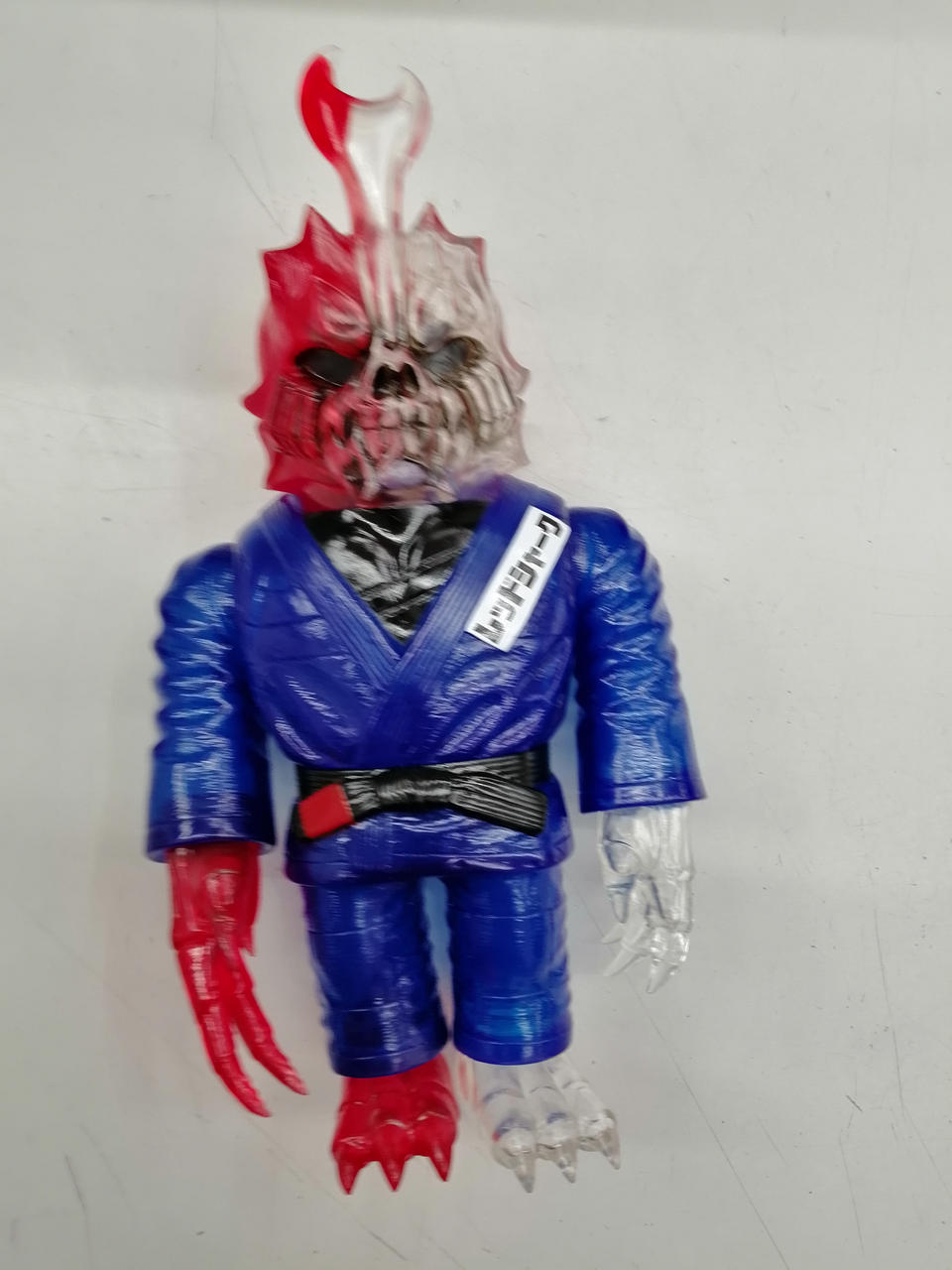 Red shark Soft Vinyl Figure Skull Beetle Blue, Red, Black, Clear Color