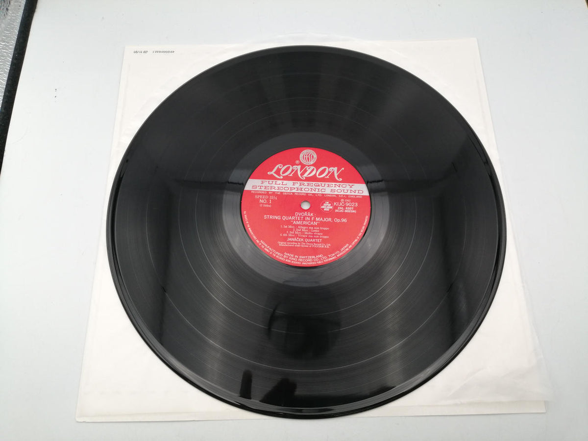 King Records LP Dvořák String Quartet in Major 'America' KIJC 9023