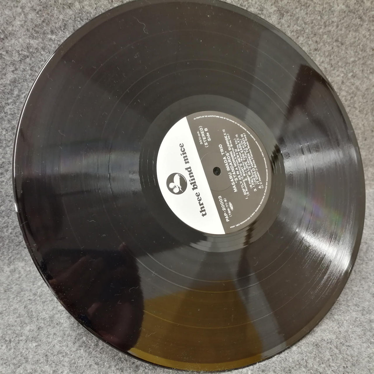 TRIO RECORDS Masaru Imada "Standard" PAP-20003