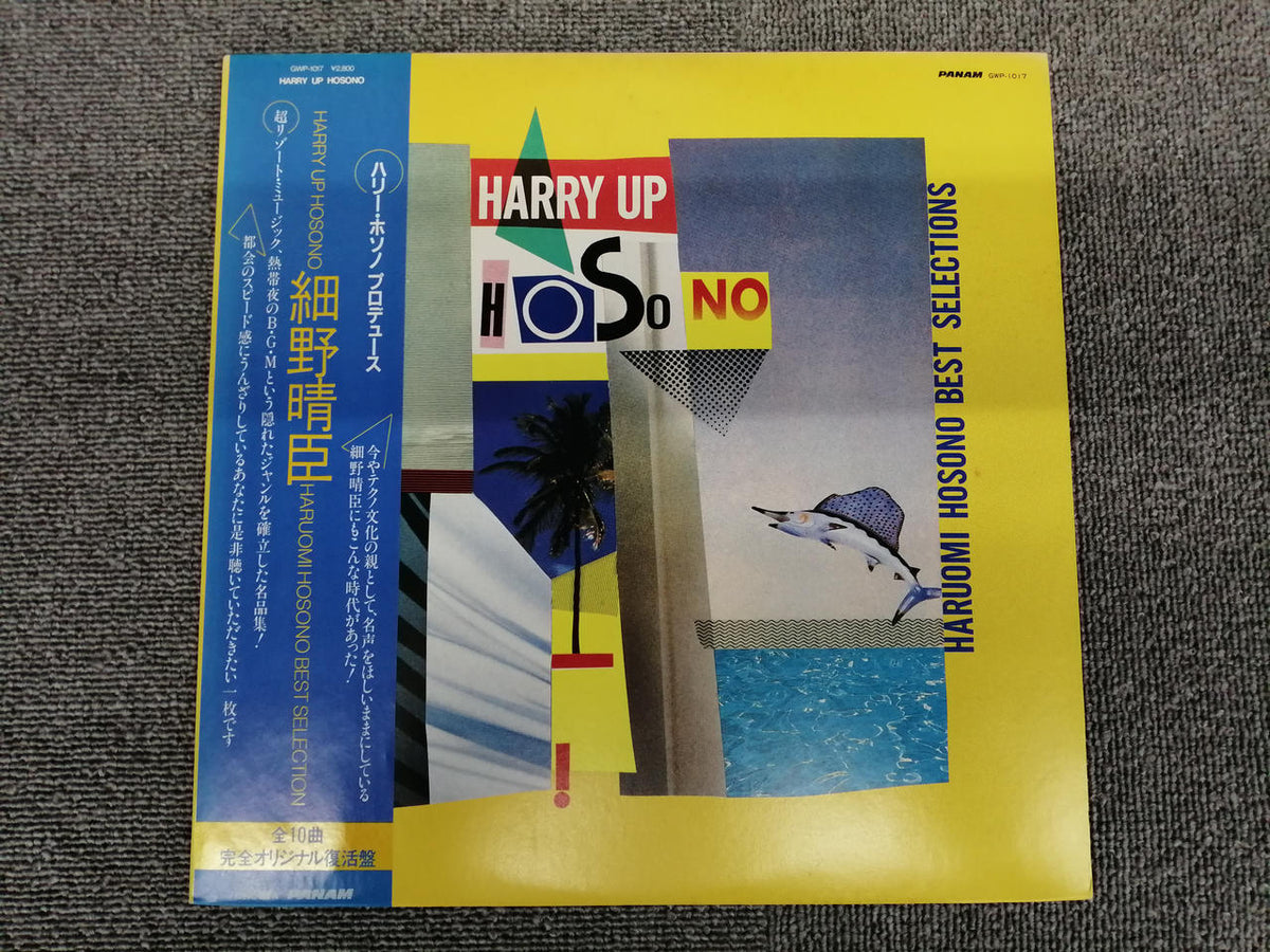 Haruomi Hosono Record HARRY UP HOSONO