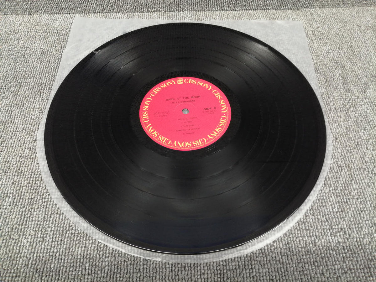 SONY Analog Record OZZY OSBOURNE /BARK AT THE MOO