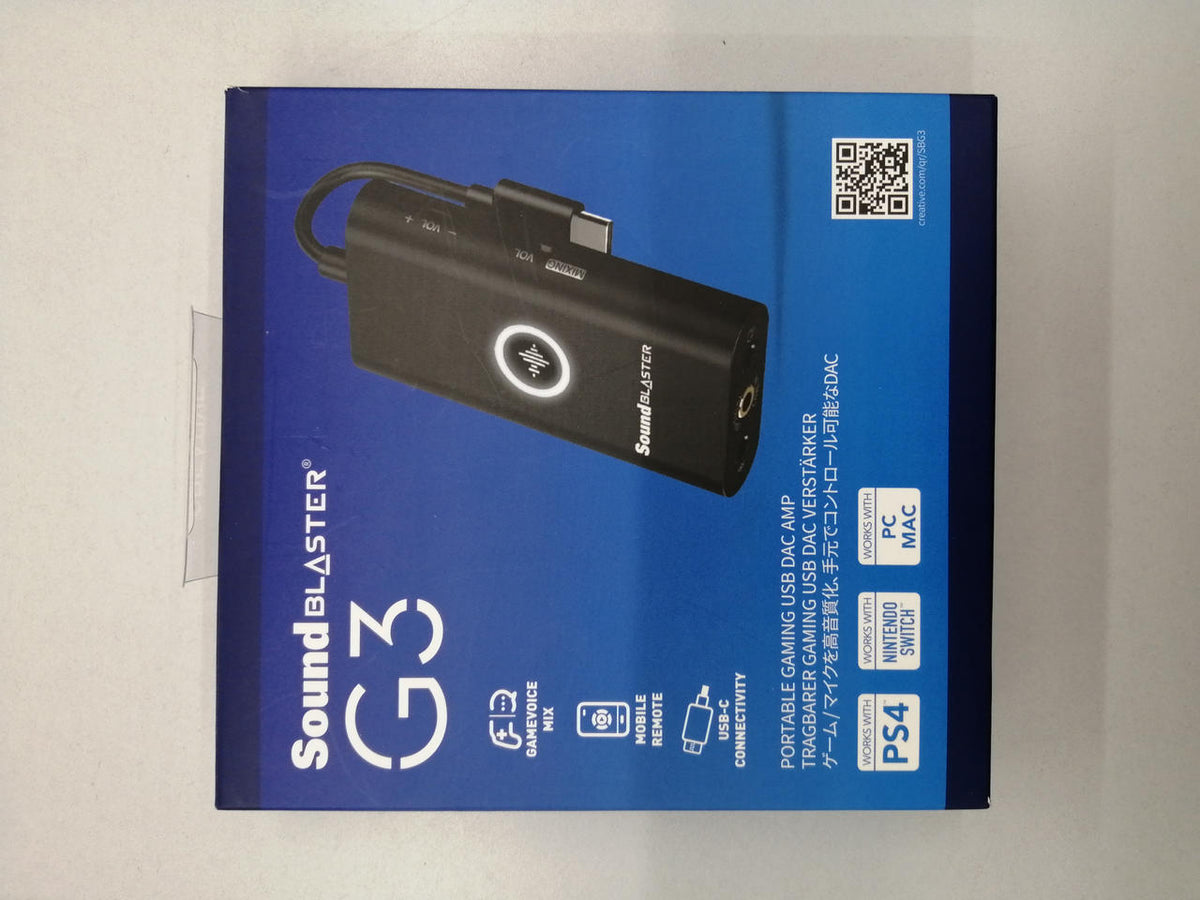 Creative Media Gaming Amplifier SOUND BLASTER G3