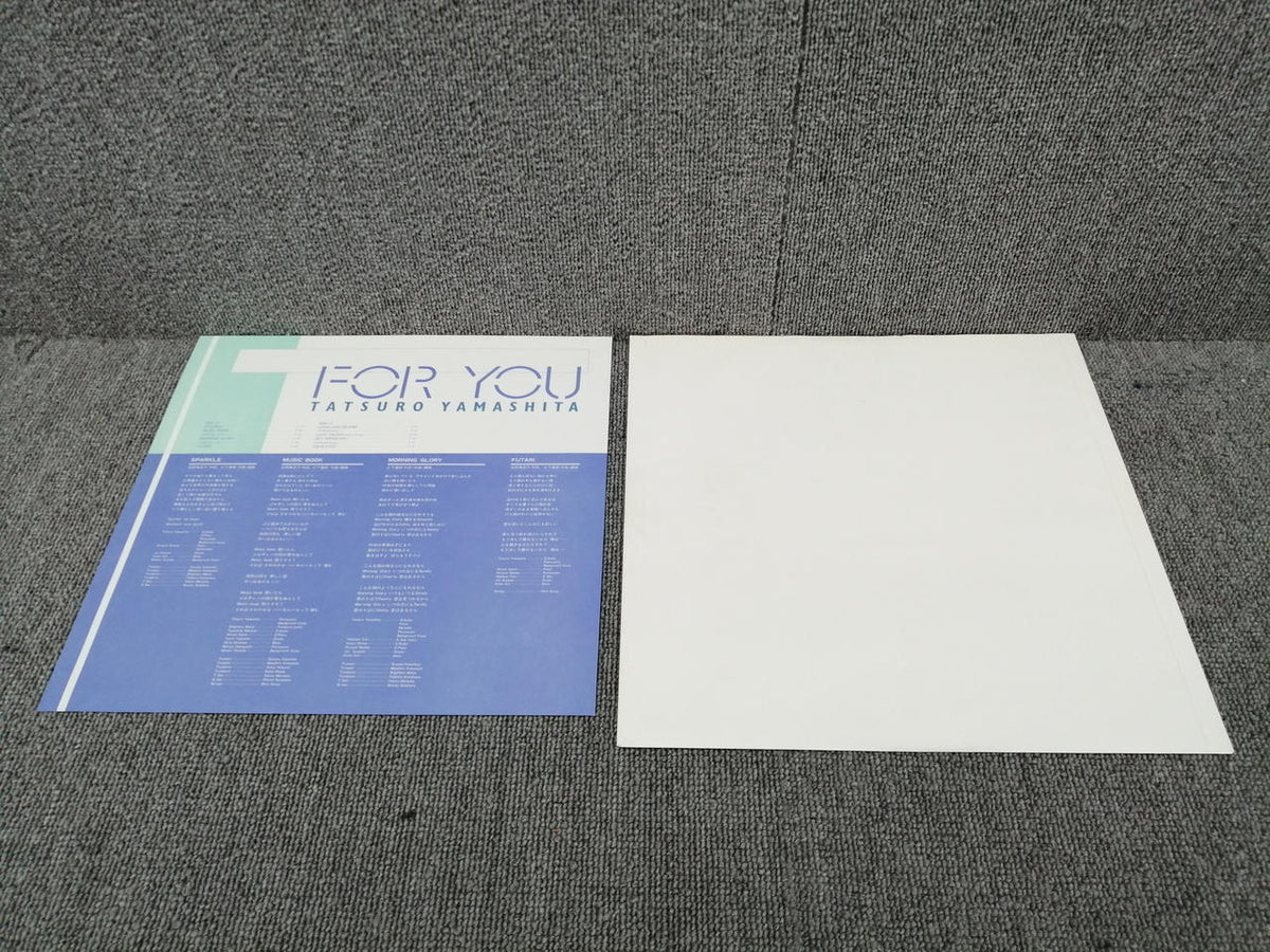 AIR RECORDS Japanese Music Tatsuro Yamashita / FOR YOU