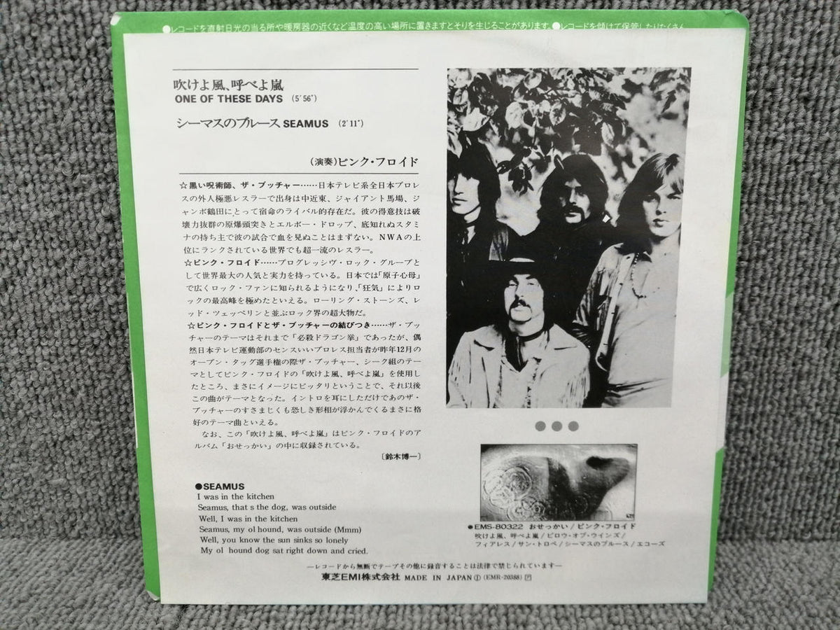 EMI PINK FLOYD/ONE OF THESE DAYS EMR-20388