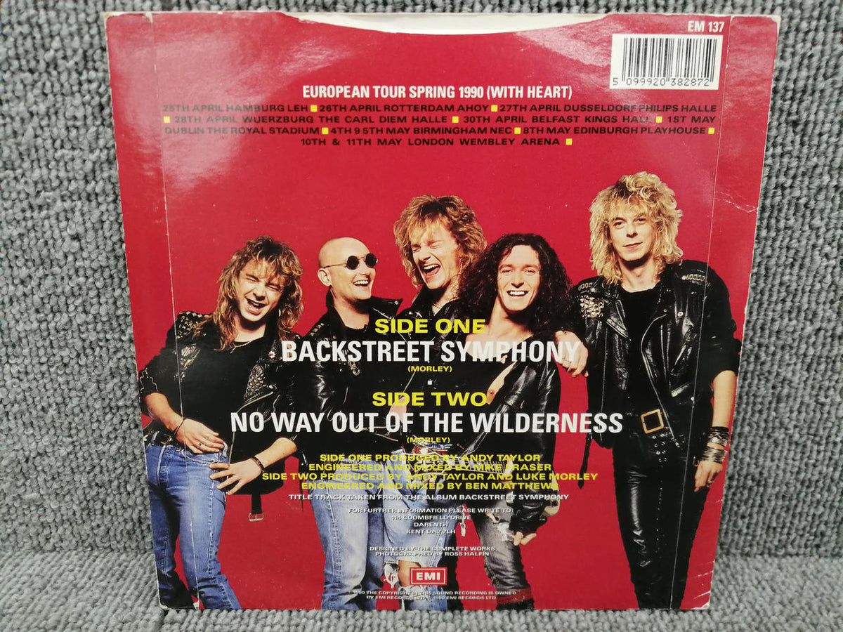 EMI EP THUNDER / BACK STREET SYMP