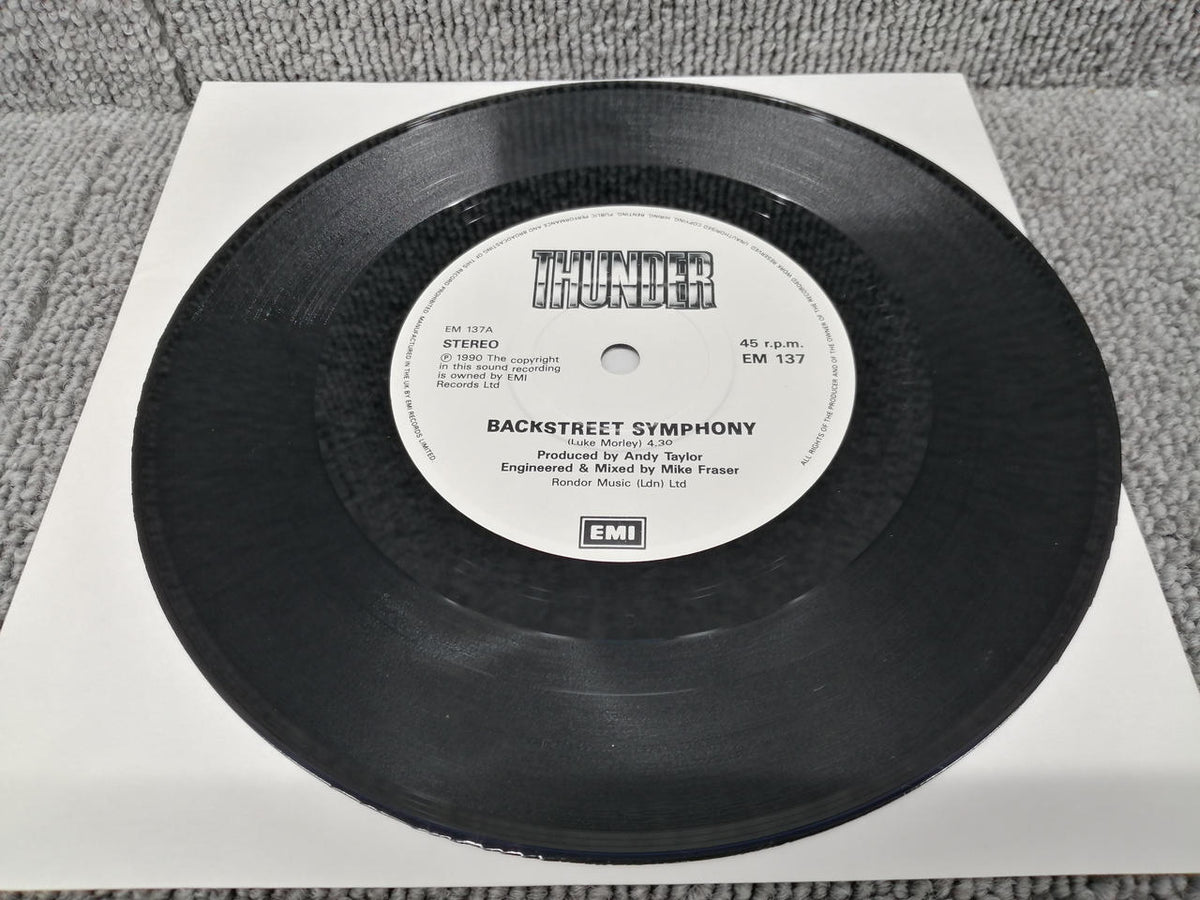 EMI EP THUNDER / BACK STREET SYMP