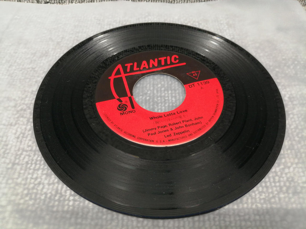 ATLANTIC EP Record Led Zeppelin / Love with All My Heart