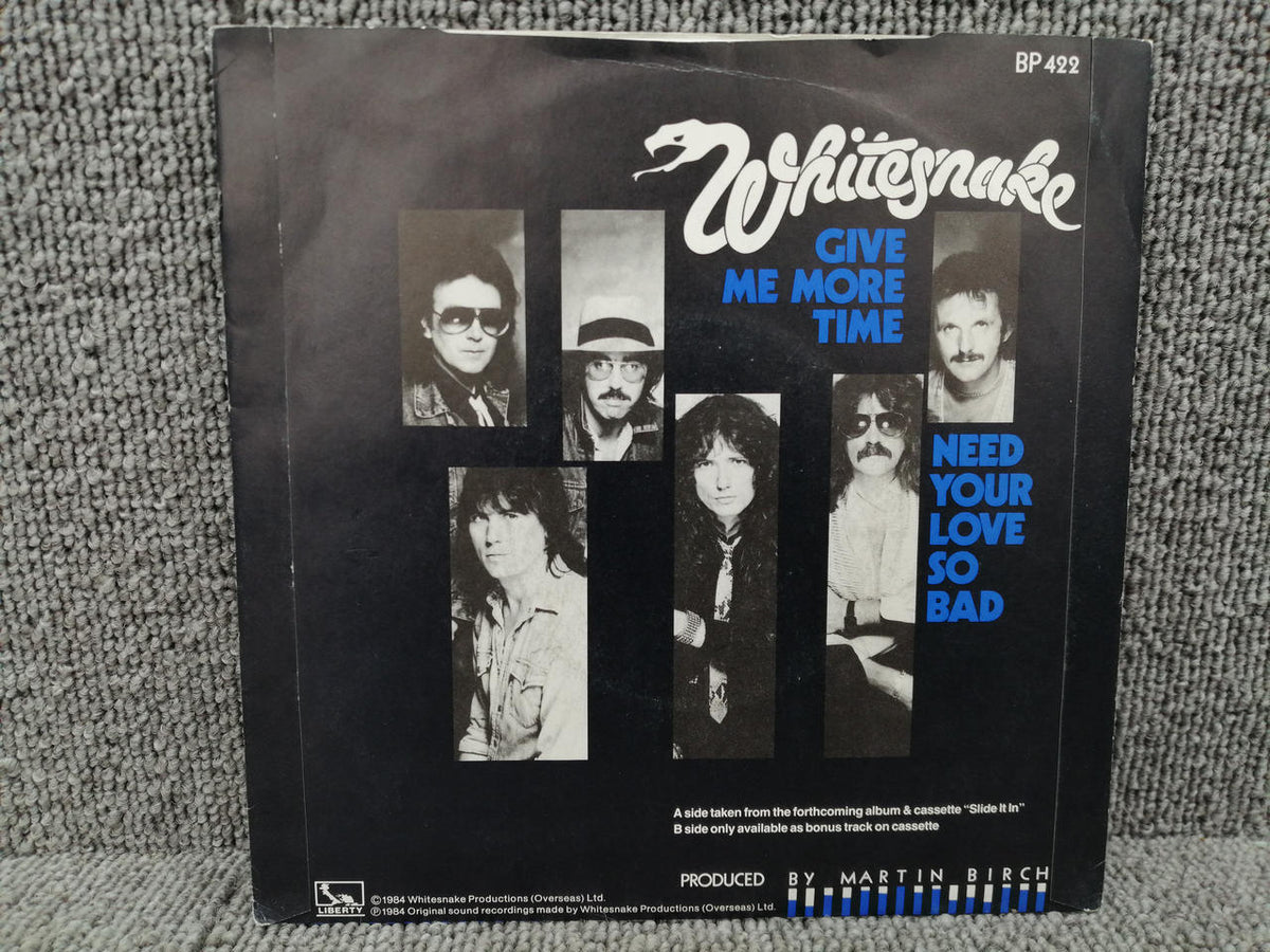 LIBERTY EP WHITESNAKE/GIVE ME MORE TIME