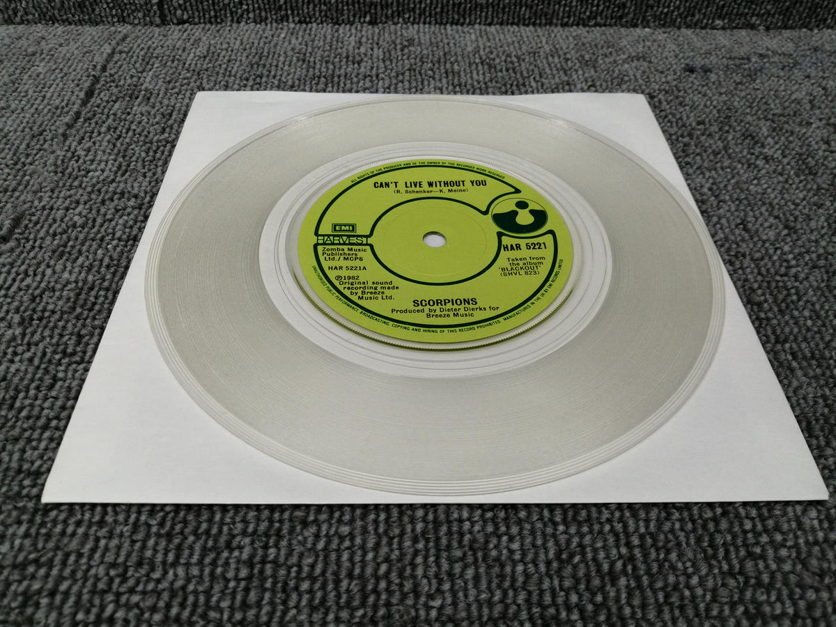 HARVEST EP SCORPIONS/CAN'T LIVE WITHOUT
