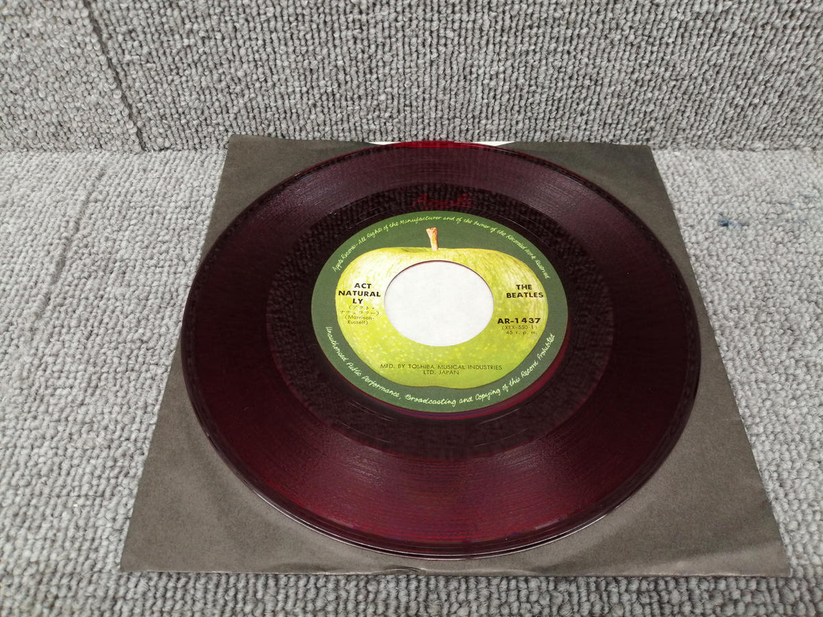 Toshiba EP THE BEATLES/ACT NATURALLY