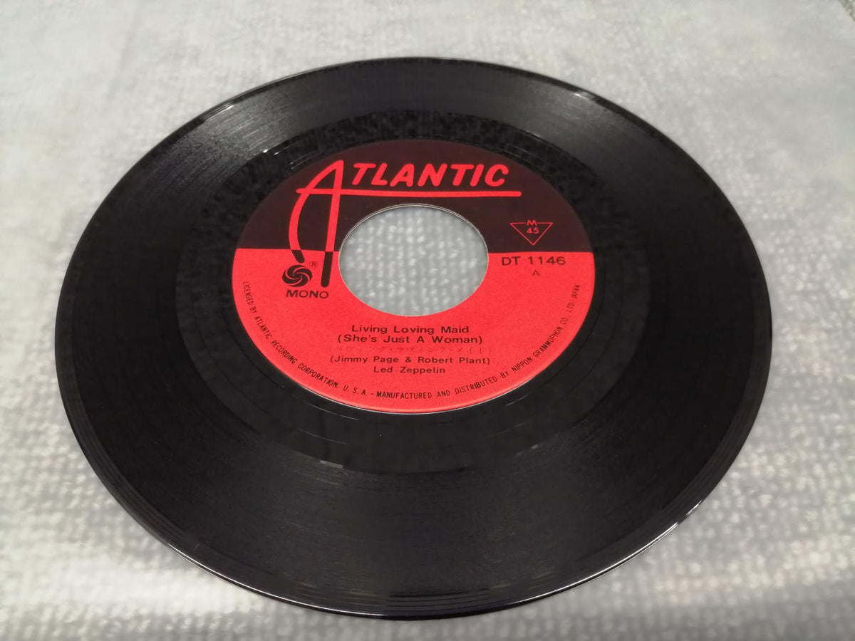 ATLANTIC EP Record Led Zeppelin / Living Loving Maid