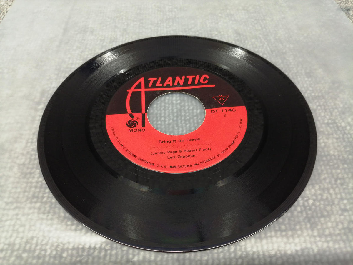 ATLANTIC EP Record Led Zeppelin / Living Loving Maid