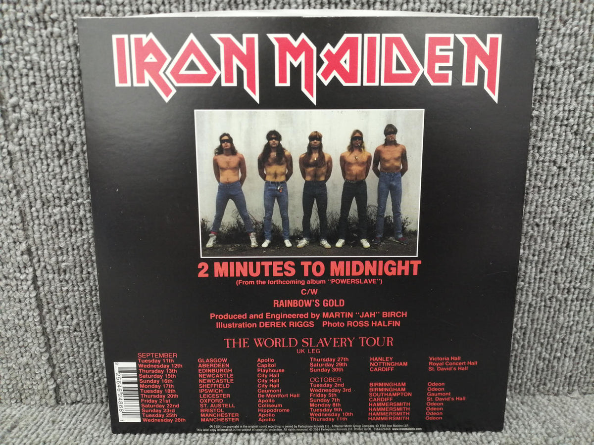 PARLOPHONE EP IRON MAIDEN/2 MINUTES TO MID