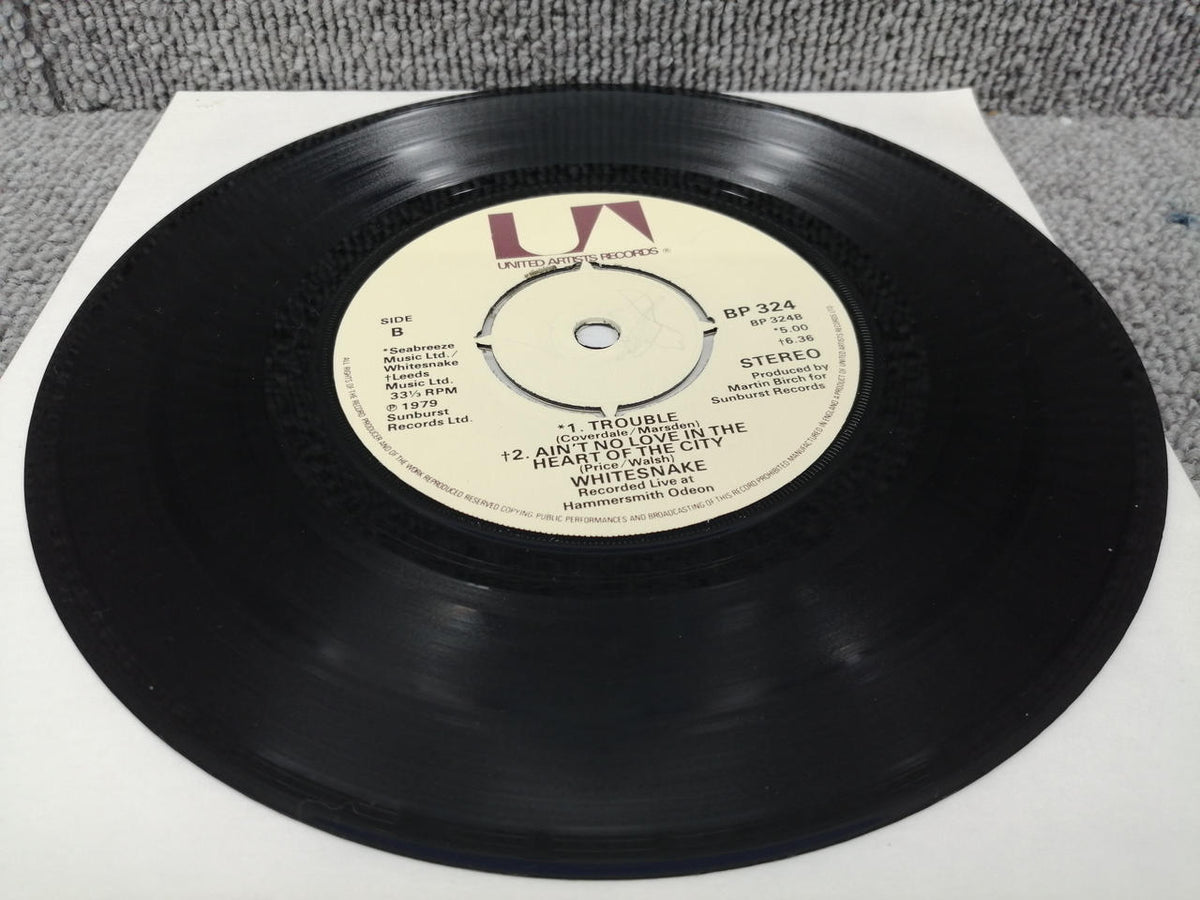 UNITED ARTISTS RECORDS EP WHITESNAKE/LONG WAY FROM HOME