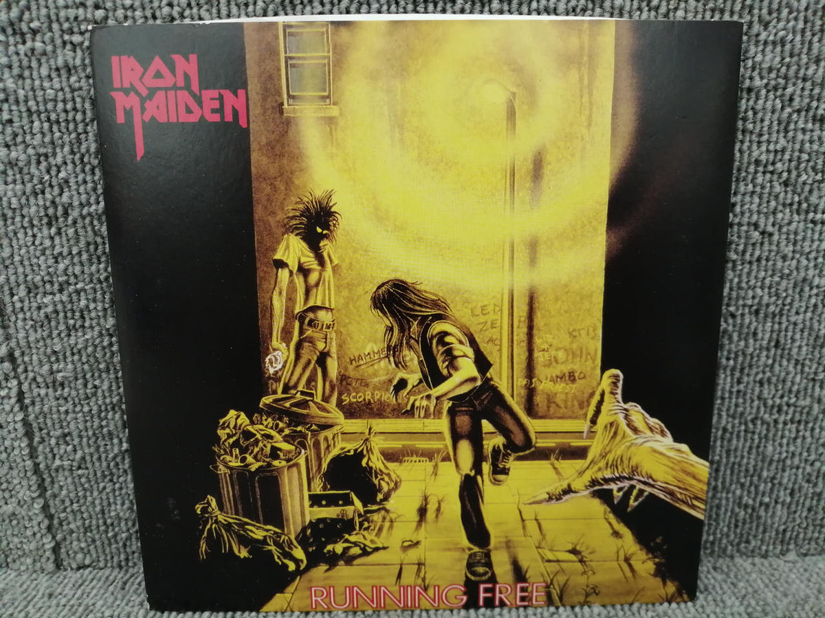 PARLOPHONE EP IRON MAIDEN/RUNNING FREE