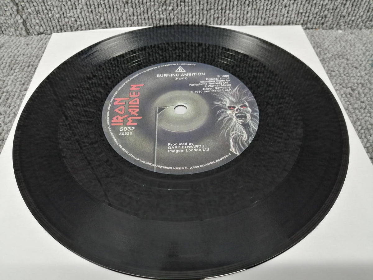 PARLOPHONE EP IRON MAIDEN/RUNNING FREE