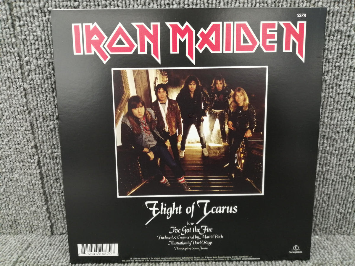 EMI EP IRON MAIDEN /FLIGHT OF ICARUS