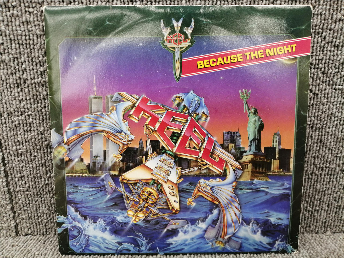 VERTIGO Vinyl record KEEL / BECAUSE THE NIGHT