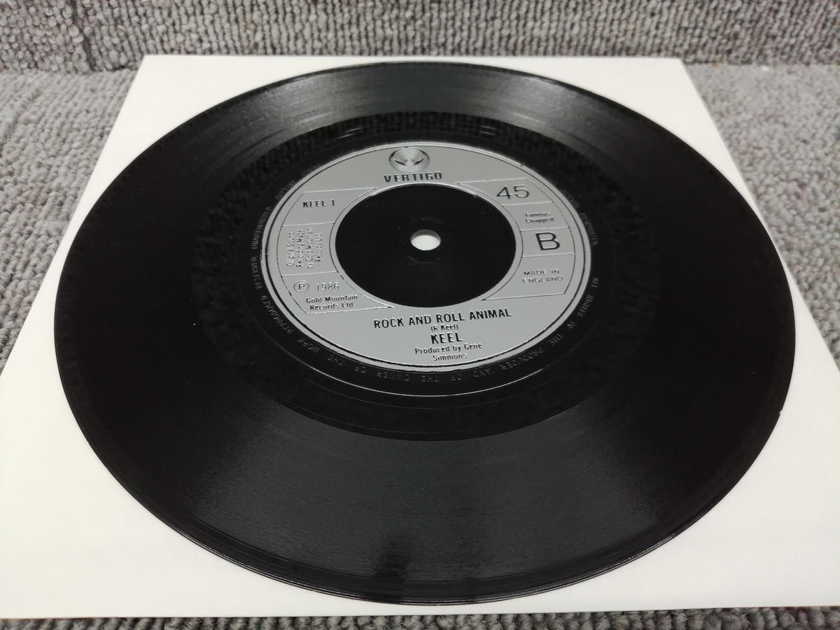 VERTIGO Vinyl record KEEL / BECAUSE THE NIGHT