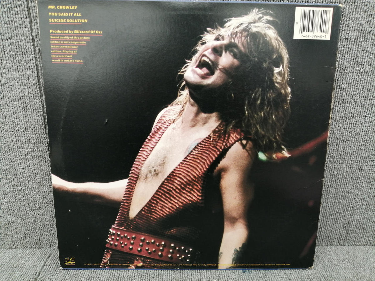 JET RECORDS Vinyl record OZZY OSBOURNE, BLIZZARD OF OZZ