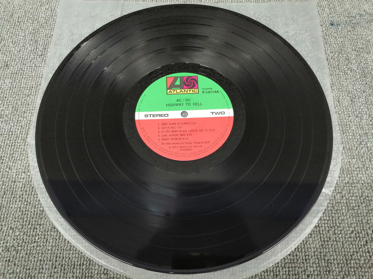 ATLANTIC Analog Record AC/DC/ HIGHWAY TO HELL