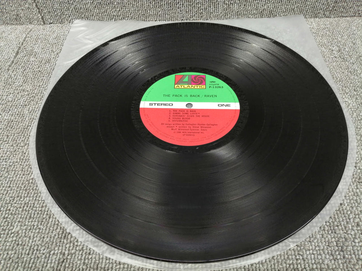 ATLANTIC Analog record RAVEN/THE PACK IS BACK