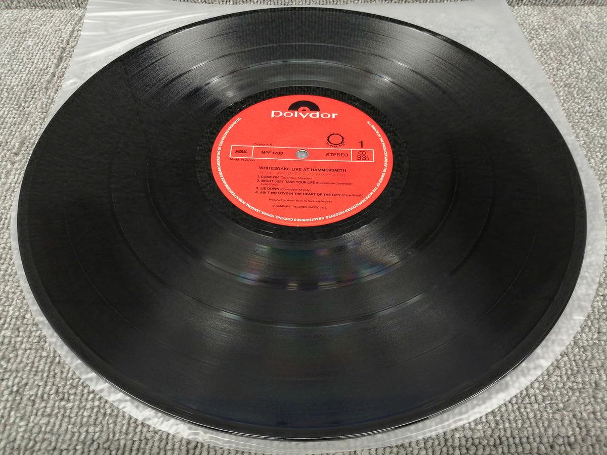 POLYDOR Analog record WHITESNAKE / LIVE AT HAMMERSMI